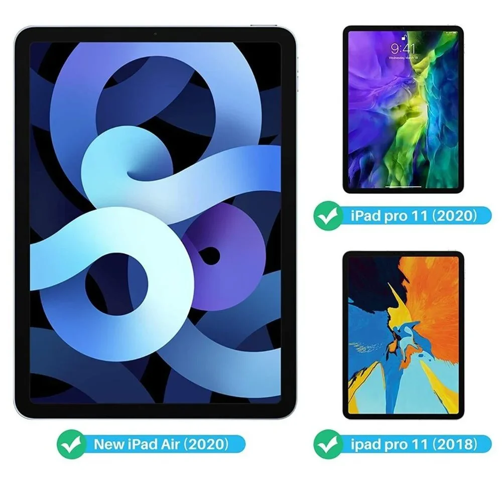 COPY - Luckymore Screen Protector for iPad Air 4 [2 PACK], iPad Pro 11 Glass Sc…
